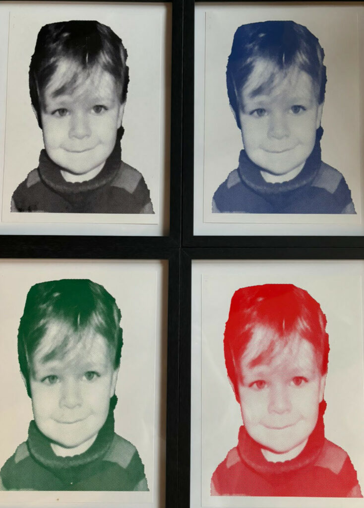 Junge Kinderfoto