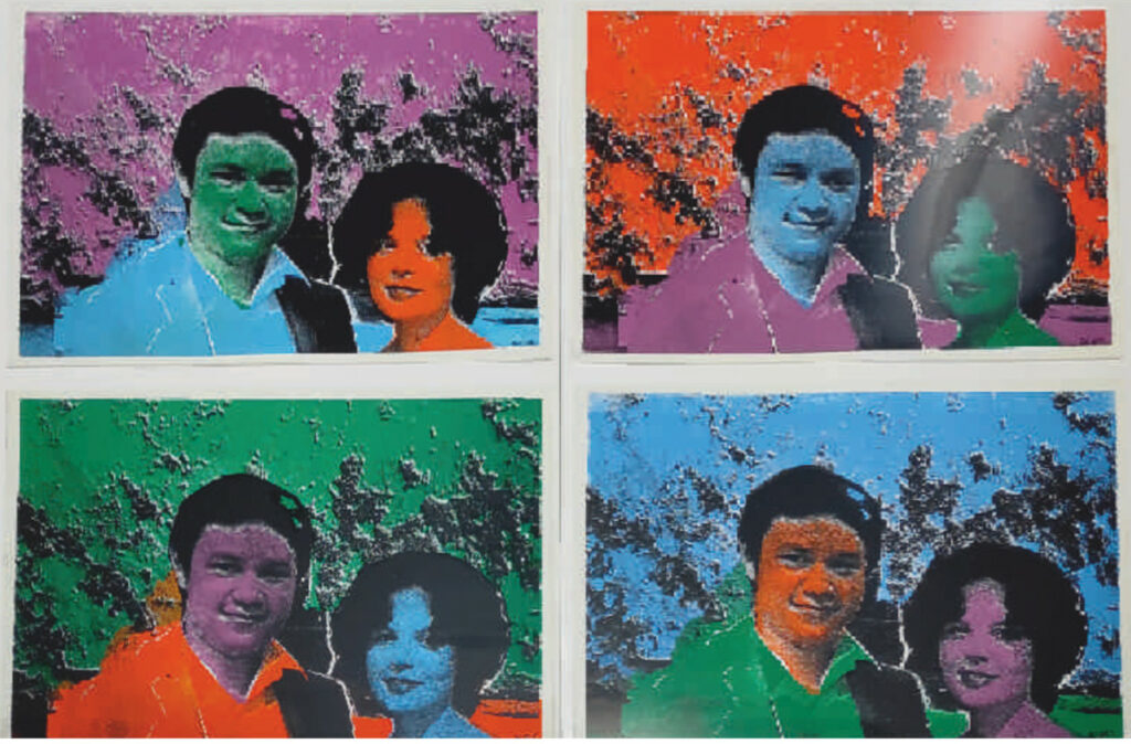 Pärchen PoP Art